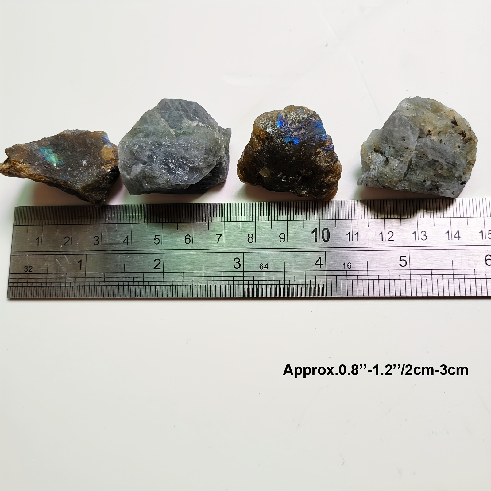 Labradorite Rough Stones Raw Healing Crystals Aromatherapy Diffuser